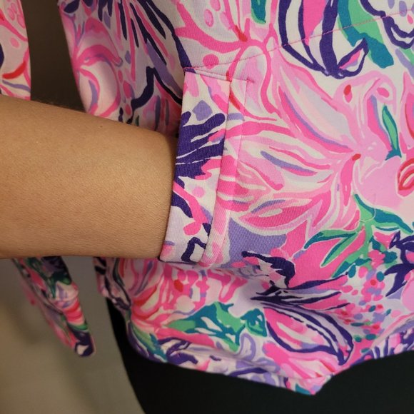 Lilly Pulitzer Half-Zip Popover - Picture 2 of 8